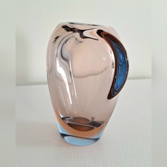 Sommerso Blown glass vase - Picture 8 of 15